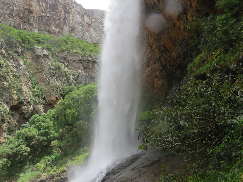 Rabids bottom of the waterfall